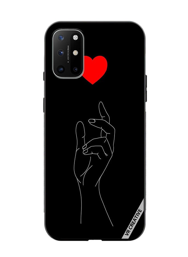 VR CREATIVE Protective Case Cover For OnePlus 8T Hear Amoled Design Multicolour - Image 1