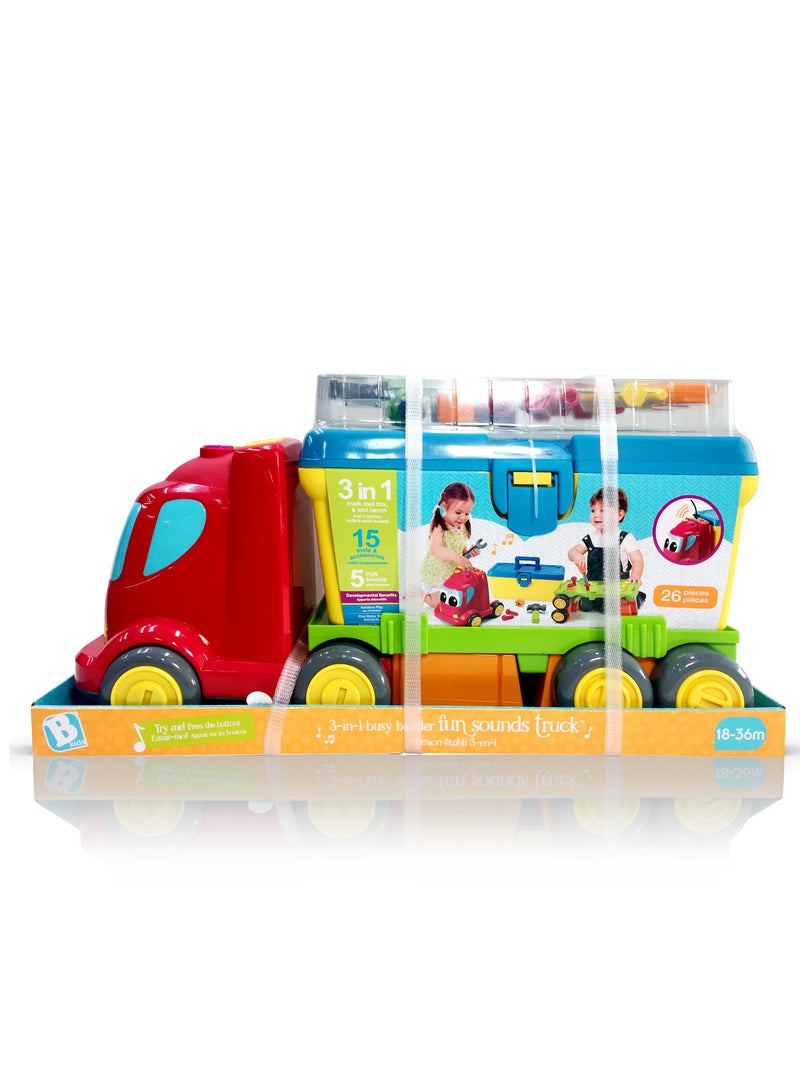 Bkids XXL  CHANGE AROUND ACTIVITY WORK TRUCK - Image 1
