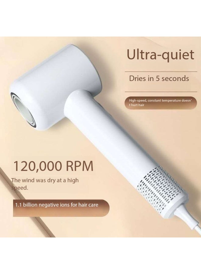 WANWEN Super Speed Hair Dryer –High-Speed Professional Ionic Blow Dryer with Powerful Motor, 3 Heat & 2 Speed Settings, Cool Shot, Lightweight Design - Image 5