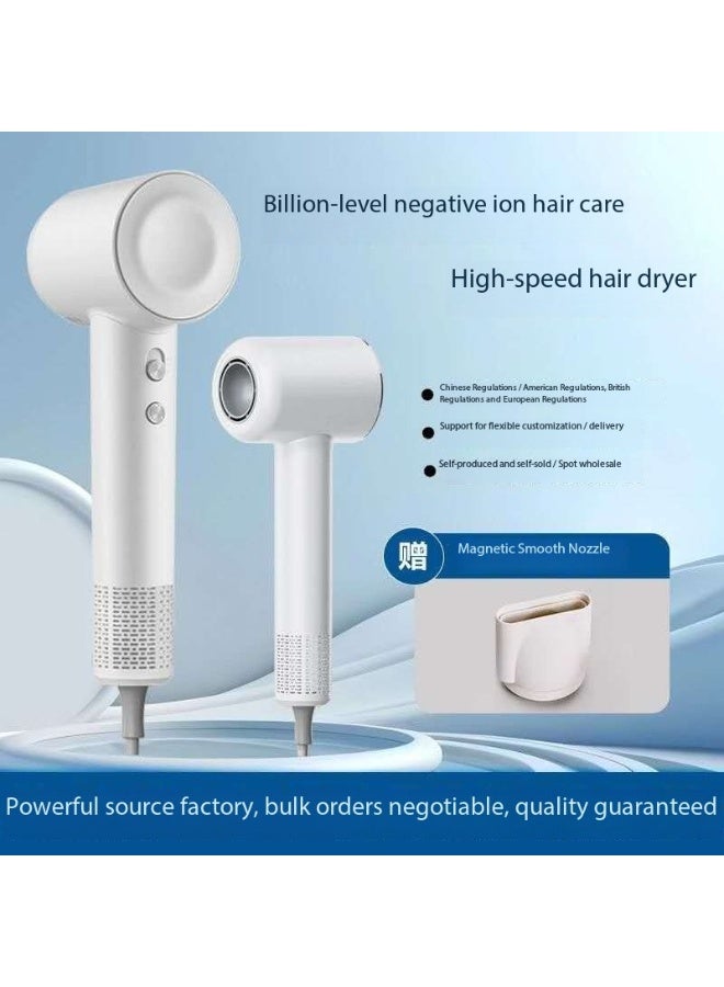 WANWEN Super Speed Hair Dryer –High-Speed Professional Ionic Blow Dryer with Powerful Motor, 3 Heat & 2 Speed Settings, Cool Shot, Lightweight Design - Image 2