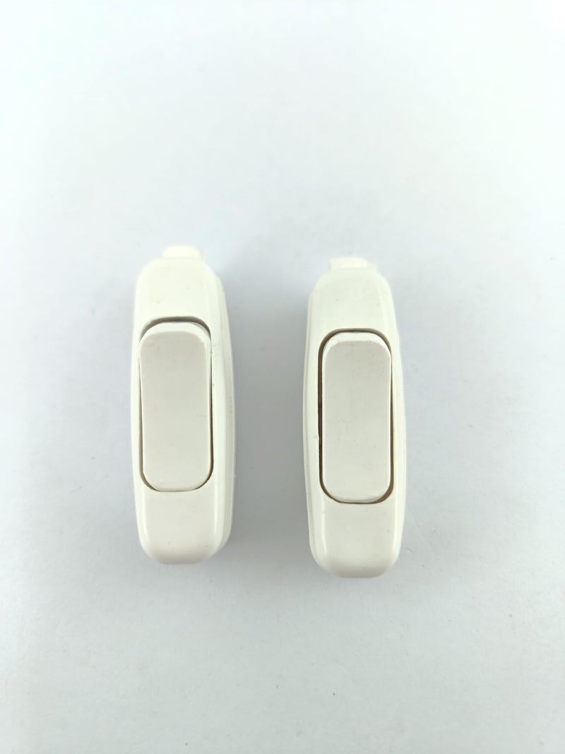 Advancedestore Heavy Duty One Way Switch for Inductive Loads | (Pack Of 2) Durable Electrical Switch for Motors, Fans & Appliances | White 1-Way Switch - Image 2
