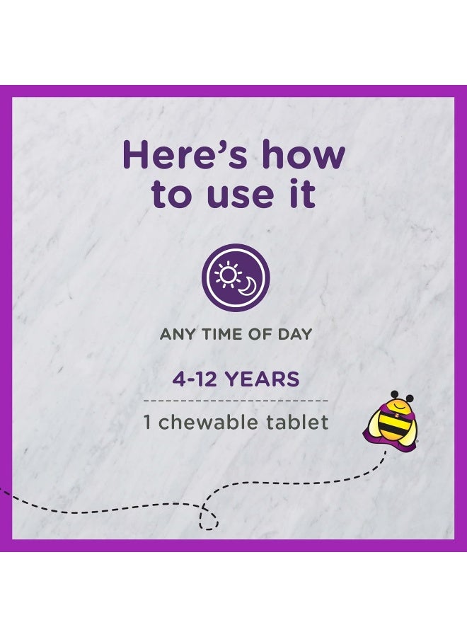 Zarbee's Children's Daily Immune Support Chewable Tablets for Kids - Image 5