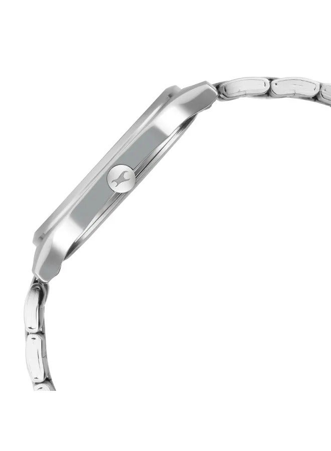 fastrack Men's Analog Round Shape Metal Wrist Watch - 3255SM02 - 46.5 Mm - Image 5