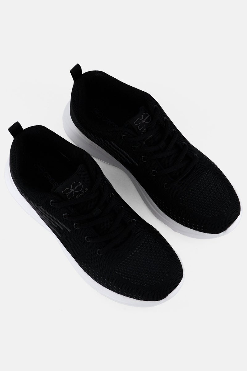 CROSSHATCH Men Torrans Lace Up Outdoor Shoes, Black - Image 4