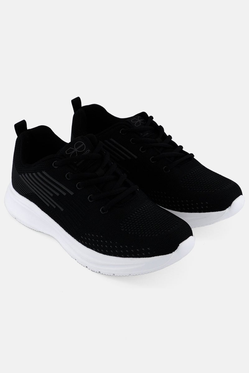 CROSSHATCH Men Torrans Lace Up Outdoor Shoes, Black - Image 1