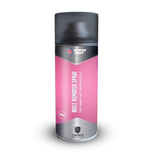Nippon Paint n-Shield Rust Remover Spray 150 ml | Removes Rust from Metal Surfaces | Cleans Restores Shine | Protects Against Corrosion | Easy Application | Asia Pacific's No.1 Paint Brand - Image 1