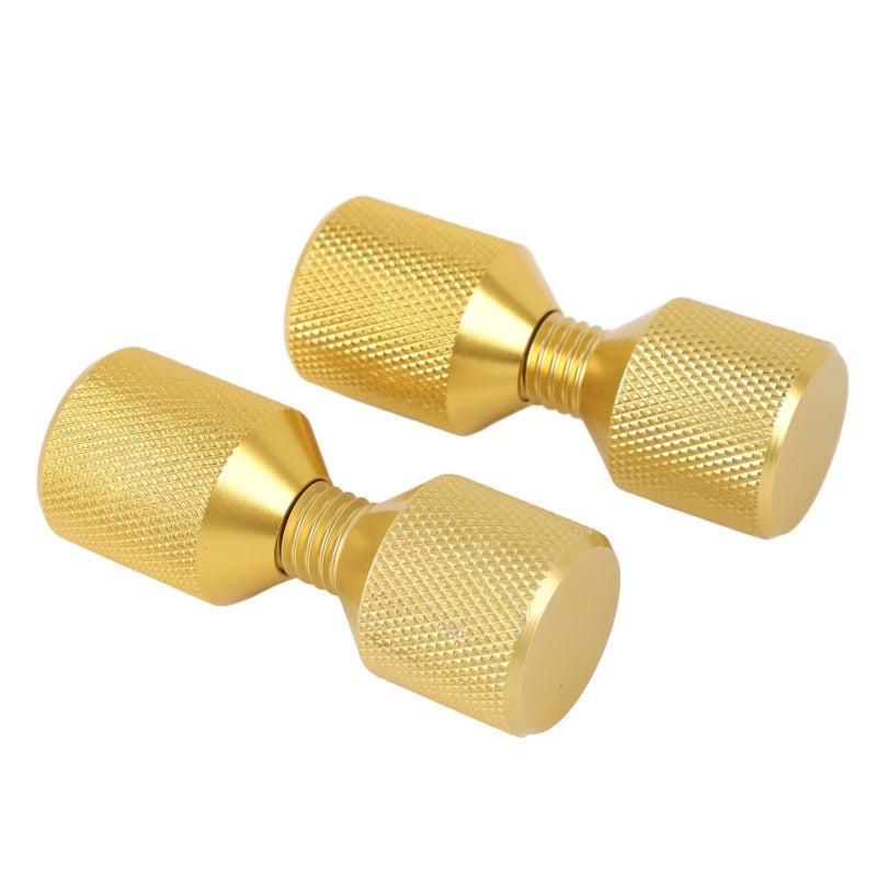 Flange Alignment Pins: 2-Piece Aluminium Anodized Set - Precision Machined Threads Double Hole Pins for Piping Automotive Ship Machinery Flange Projects - Image 2