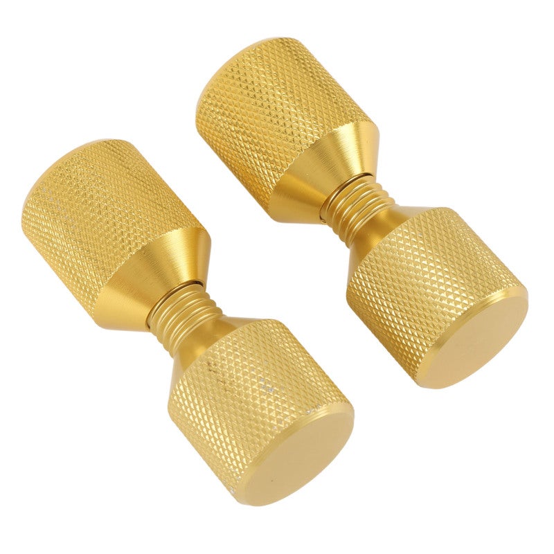 Flange Alignment Pins: 2-Piece Aluminium Anodized Set - Precision Machined Threads Double Hole Pins for Piping Automotive Ship Machinery Flange Projects - Image 4