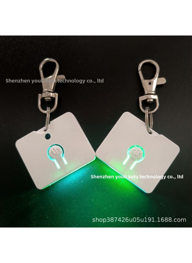Generic Charging Keychain LED Light Colorful Light Source Key Decoration Independent Research And Development Direct Sales-Color:Second Generation-black Rechargeable Semi-finished Products (1 Lamp Bead, 55HA Battery)  - Image 4
