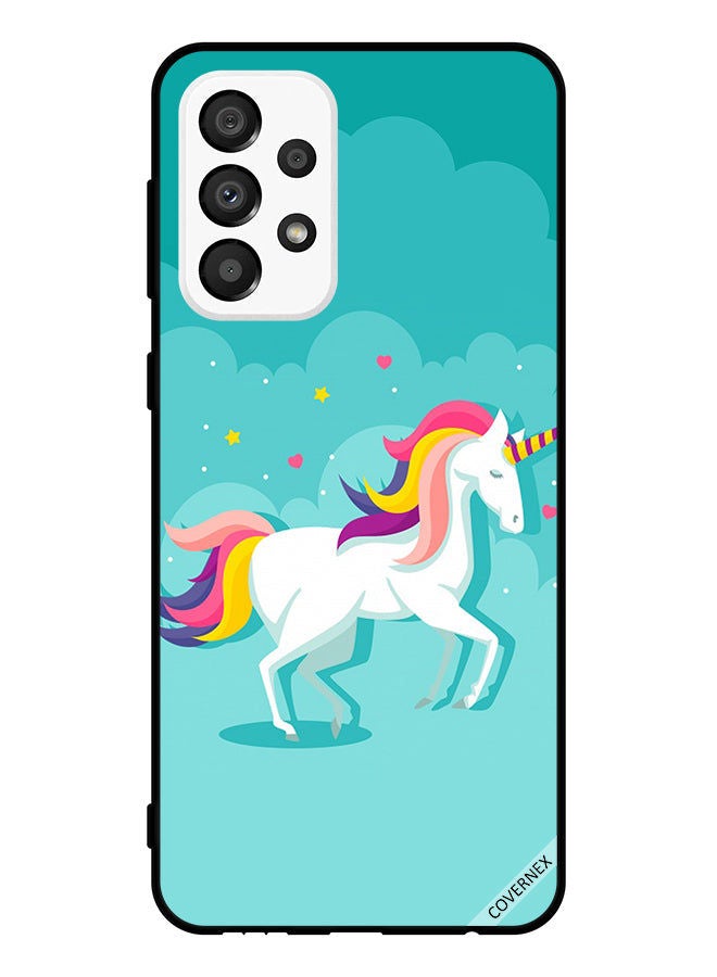 Covernex Protective Case Cover For Samsung Galaxy A33 5G Unicorn Walking - Image 1