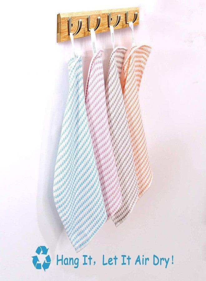 SAMI STUDIOS Kitchen Cleaning Towel Super Value Pack - 100% Pure Cotton, Soft Absorbent for Hand, Lunch, Daily Use, Face - Large Size 25 x 35 cm, Picnic Stripes (Set of 8 Pcs) - Image 2