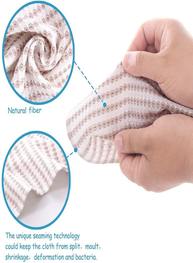 SAMI STUDIOS Kitchen Cleaning Towel Super Value Pack - 100% Pure Cotton, Soft Absorbent for Hand, Lunch, Daily Use, Face - Large Size 25 x 35 cm, Picnic Stripes (Set of 8 Pcs) - Image 4