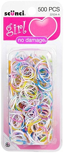 Scunci Girl No Damage Polyband Elastics 500 ea - Image 3
