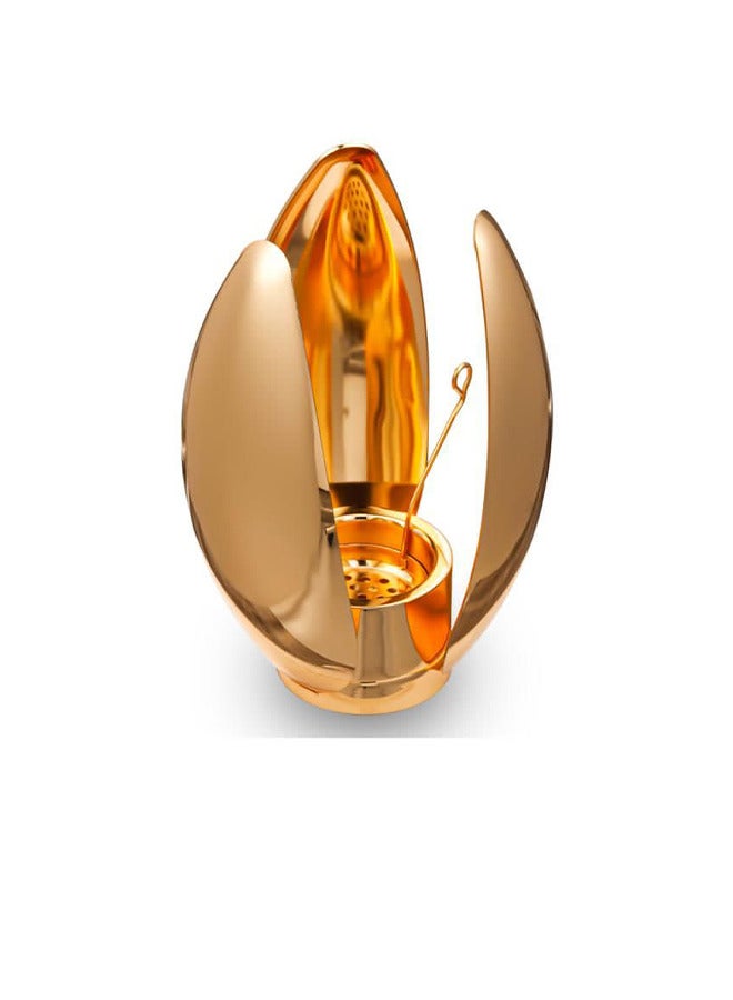 Incense burner for home decoration, with a sophisticated finishing touch. - Image 1