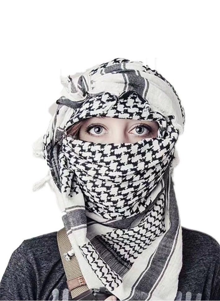 جنرال - عمامة عربية رباعية الجوانب: عمامة تكتيكية، وشاح مسلم خارجي - Image 1
