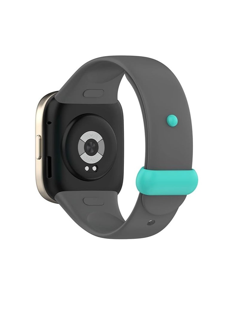trap for Xiaomi Redmi Watch 3 / Xiaomi Mi Watch Lite 3 Strap, Silicone Watch Strap Buckles Sport Silicone Watch Band,Bracelet Replacement Wristband Wrist Strap - Image 2