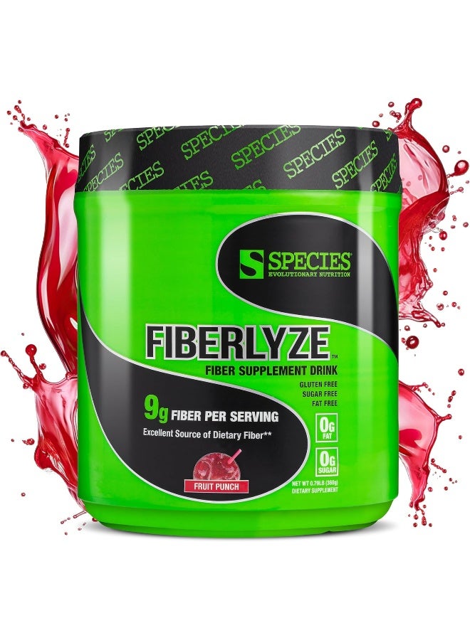 Species Nutrition Fiberlyze Supplement, Fruit Punch, 0.79 LB - Image 1