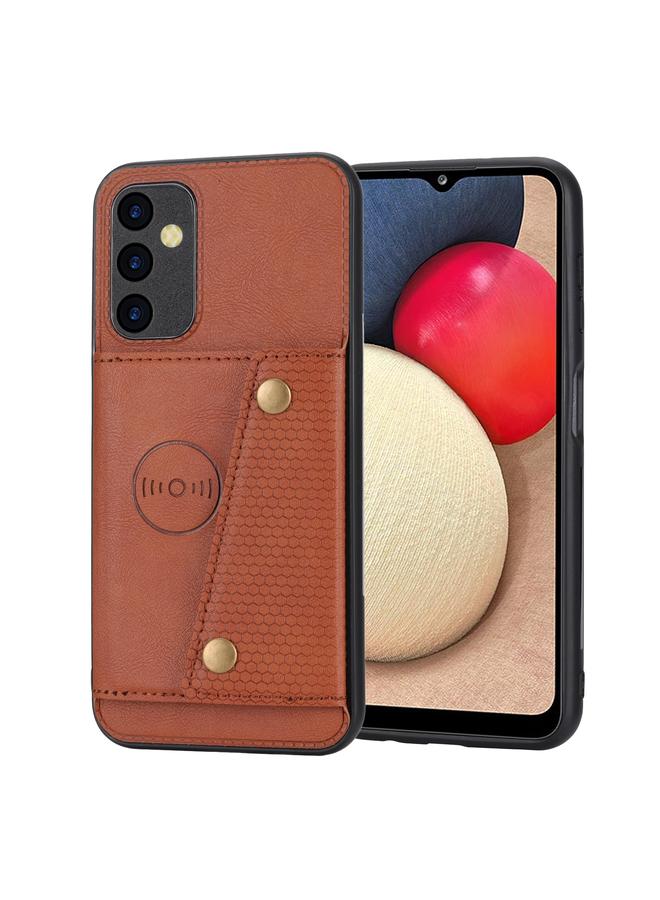 S-TOP Case For Samsung Galaxy A55 5G Double Buckle Card Slots Magnetic Phone Case - Image 1