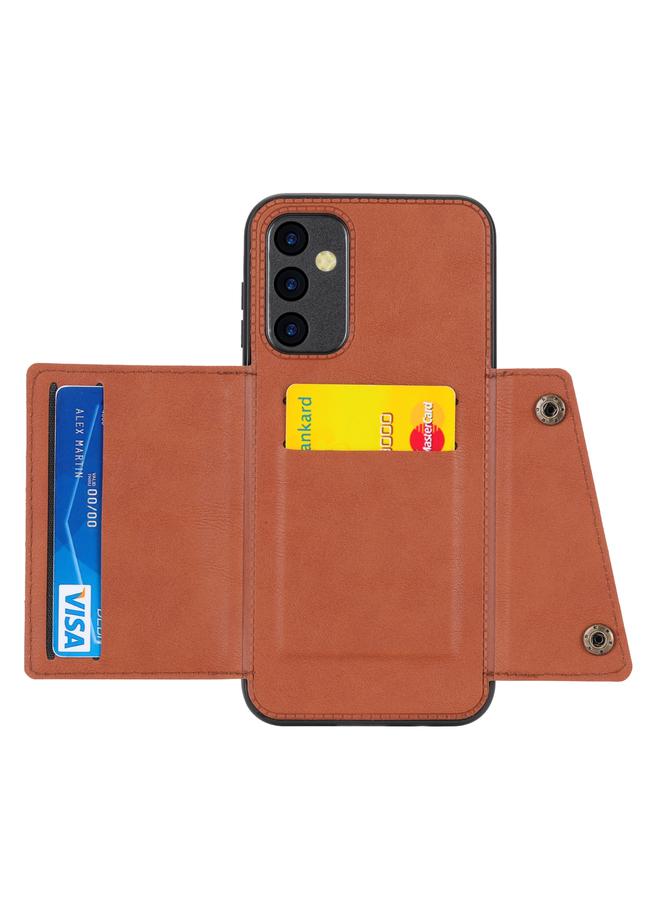 S-TOP Case For Samsung Galaxy A55 5G Double Buckle Card Slots Magnetic Phone Case - Image 2