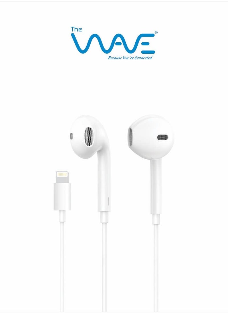 Wave - EarPods With Lightning Connector for Iphones - Image 1