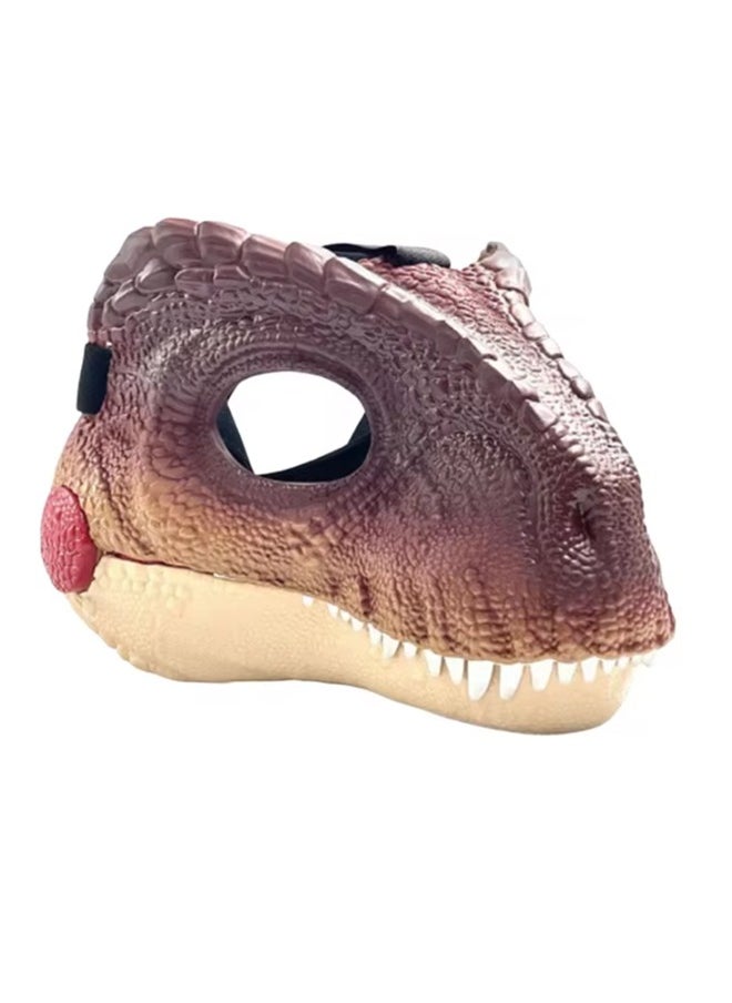 Wen Sheng Dinosaur Mask With Simulation Sound &Eyes With Lights, Party Cosplay Costume and Role-Play Gift  - Image 1