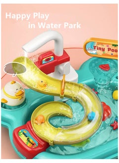 NIBEMINENT 22 Pieces Electric Fish Catching and Washing Game Toy with Music for Kids  - Image 3