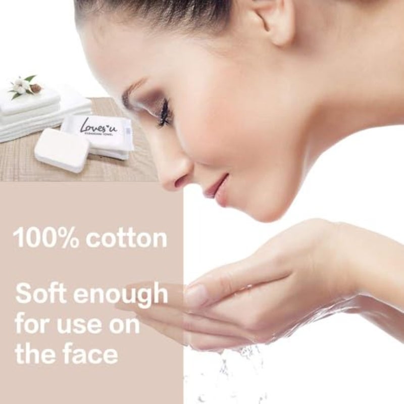Compressed Towel Tablets - Disposable, Portable, and Reusable Towels for Outdoor Travel, Camping, Hiking, Sports, Hotels, Beauty Salons - Soft, Durable, and Quick-Drying - Image 2
