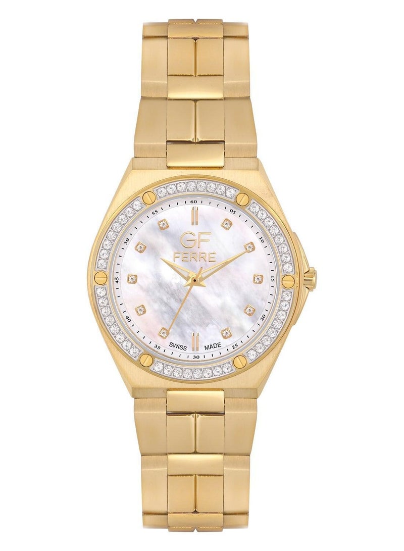 جي اف فيرري نسائية صناعة سويسرية GF8070LE - Image 1