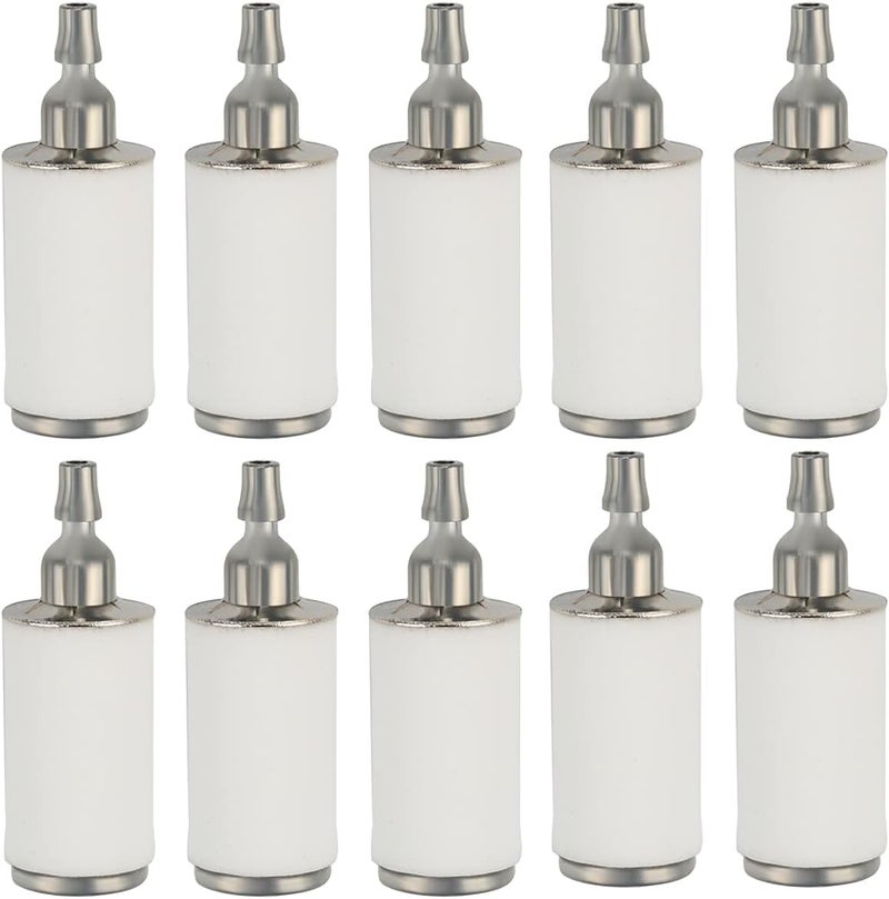 Hipa Fuel Filter for Husqvarna 128LD 124 125 128 Series String Trimmer Brush Cuter Pole Pruner Edger Weedeater Poulan Craftsman Gas Leaf Blower - Pack of 10 - Image 1