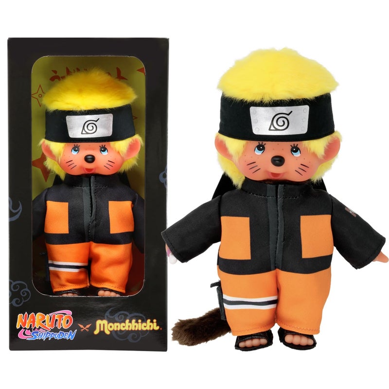 Bandai Monchhichi Naruto Shippuden Monchhichi Plush Toy 20 cm Soft Plush Toy for Children and Adults SE241088 - Image 3