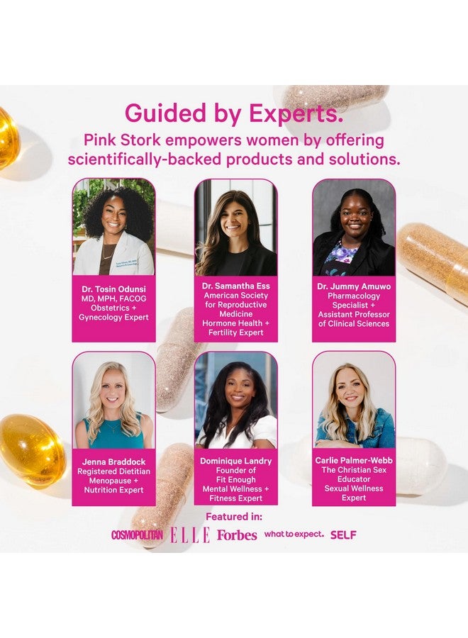 Pink Stork مغنيسيوم جليسينات من بينك ستورك، إل-ثيانين، بلسم الليمون - مغنيسيوم خالي من الميلاتونين لدعم النوم - هدوء واسترخاء طبيعي - 90 كبسولة - Image 5