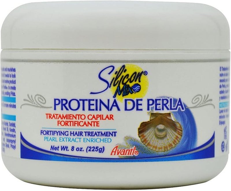 Silicon Mix Proteins De Perla Protein Fortifying Hair Treatment with Pearl Extract - 8oz - Image 3