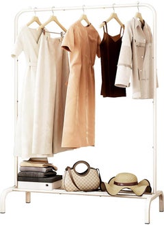 Clothes hanger and large storage capacity organizer (White)