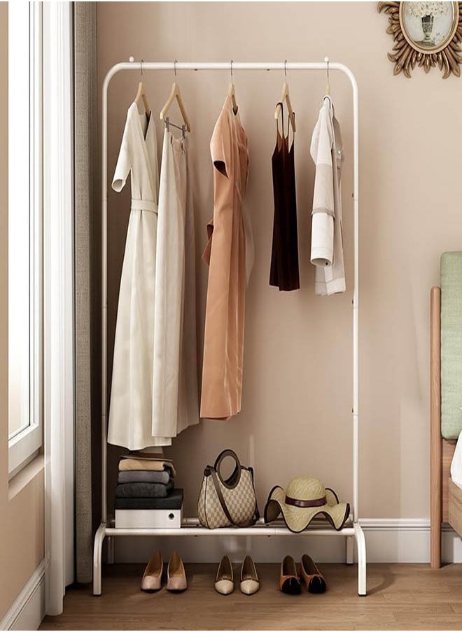 FUN MOMENT - Clothes hanger and large storage capacity organizer (White) - Image 1