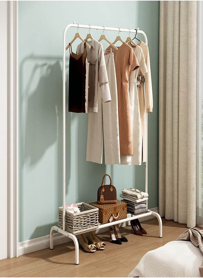 FUN MOMENT - Clothes hanger and large storage capacity organizer (White) - Image 1