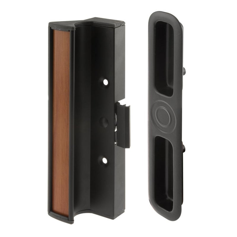 Prime-Line C 1201 Aluminum and Diecast Clamp Style Sliding Door Handle, Black (Single Pack) - Image 4