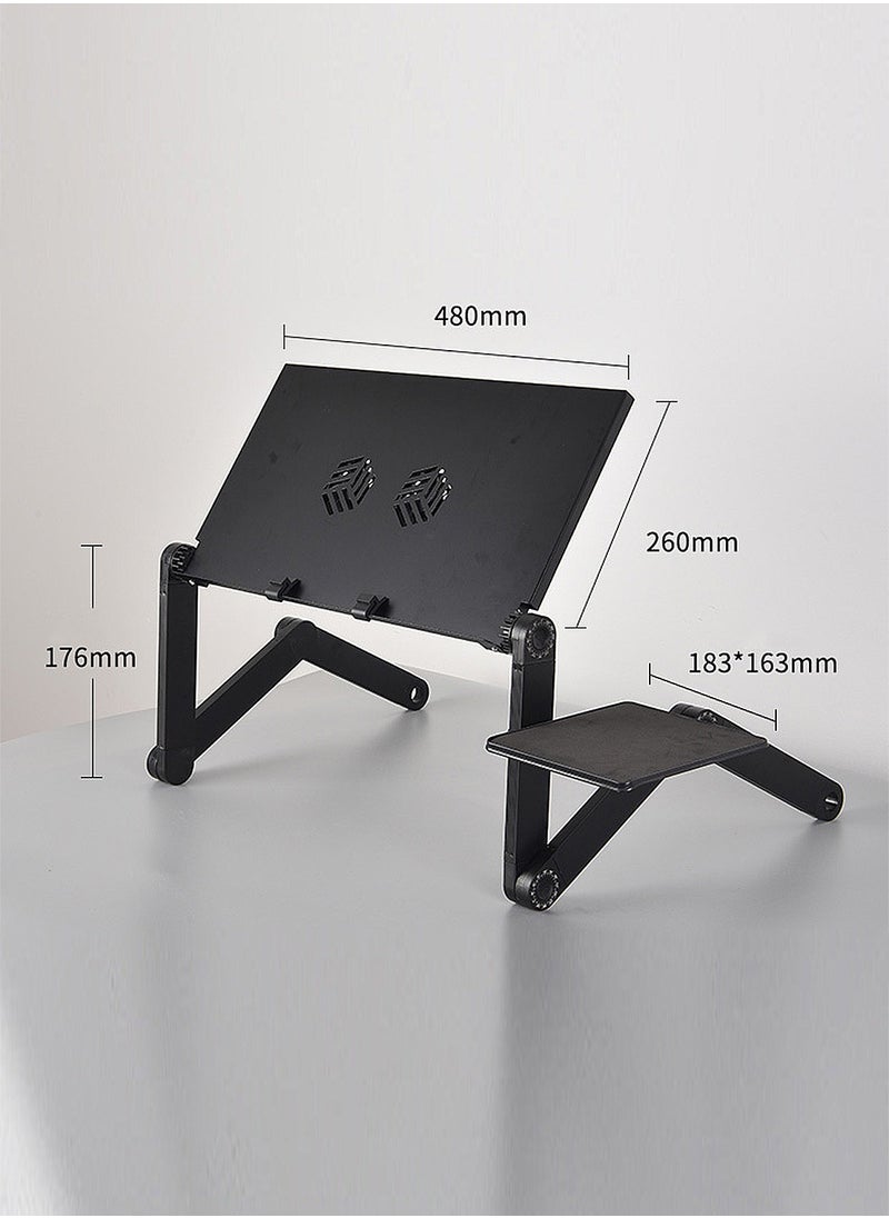 Kidle Laptop stand,Standing desk,Laptop Desk, lapsdesk ,Adjustable Laptop Stand For Bed and Sofa,Laptop Cooling Stand Lap Desk Tray for Bed Couch , Ergonomic Lap Desk TV Bed Tray Standing Table  - Image 5