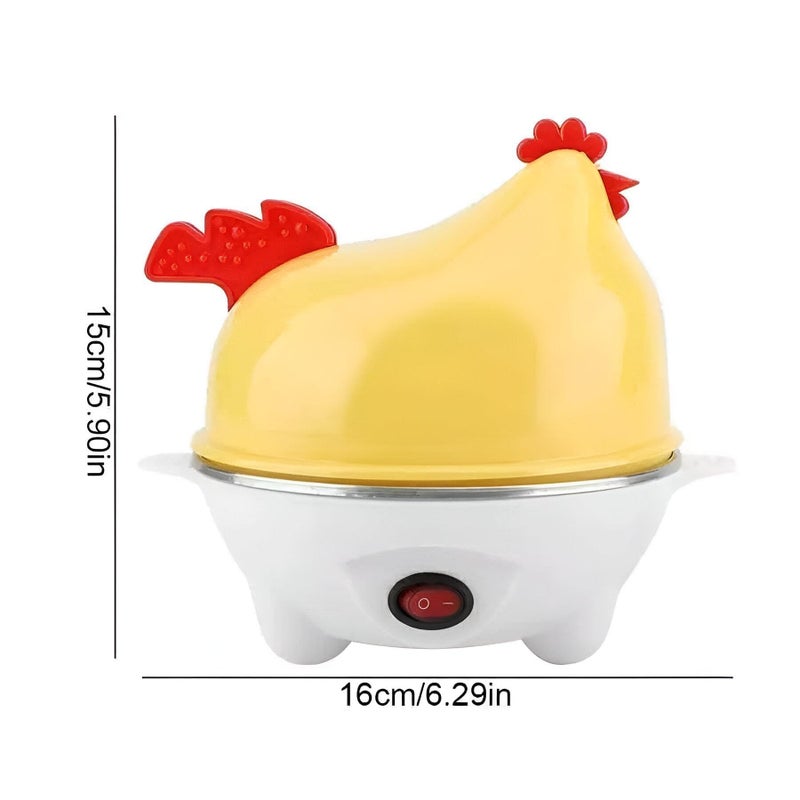 Electric Egg Poacher - Boiled Egg Maker with Practical Design Helps Boil Multiple Eggs Easily with Even Heat Distribution and Perfect Results for Daily Use - Image 3