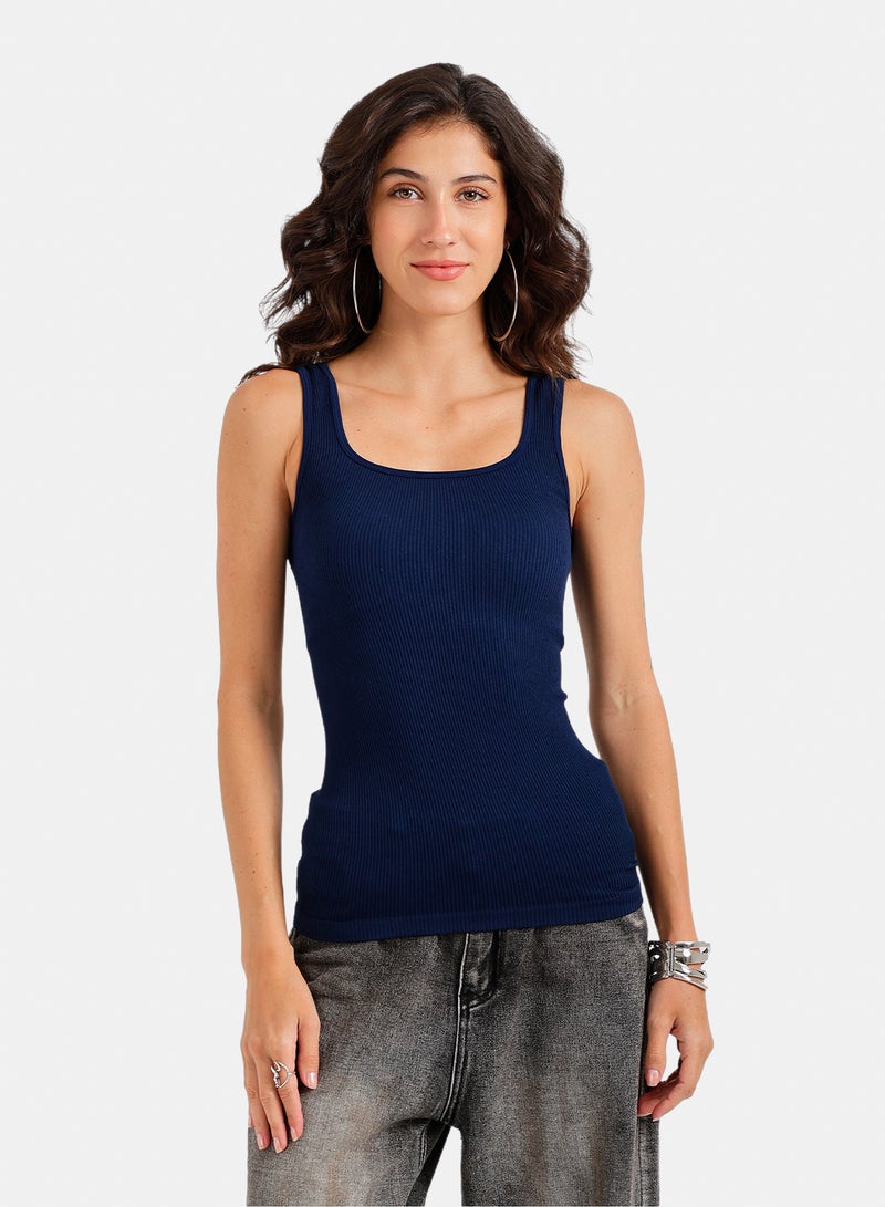 Carina Scoop Neck Tank Top - Image 1