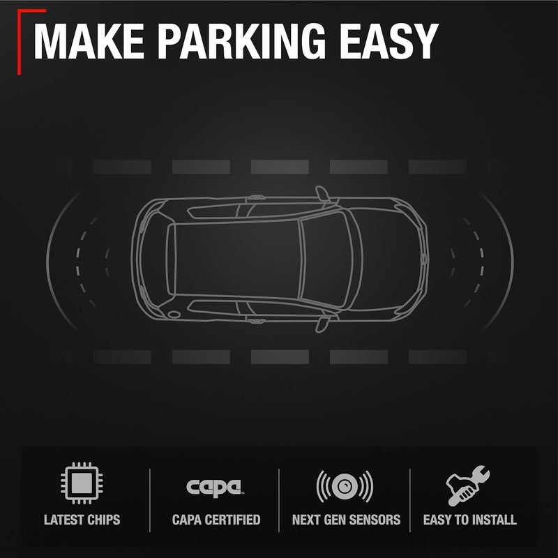 T1A Rear Parking Sensor, 1-pk - Compatible with 2007-2018 Chevrolet GMC Avalanche Silverado Tahoe Yukon; Cadillac Escalade; Buick Enclave Lucerne - Reverse Parking Assist Sensor - OEM 15239247, 684-079 - Image 4