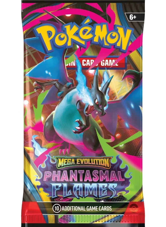 Pokemon Pokémon TCG Mega Evolution—Phantasmal Flames Booster Bundle, 6 Booster Packs, 60 Trading Cards, Collectible Card Game Expansion - Image 3