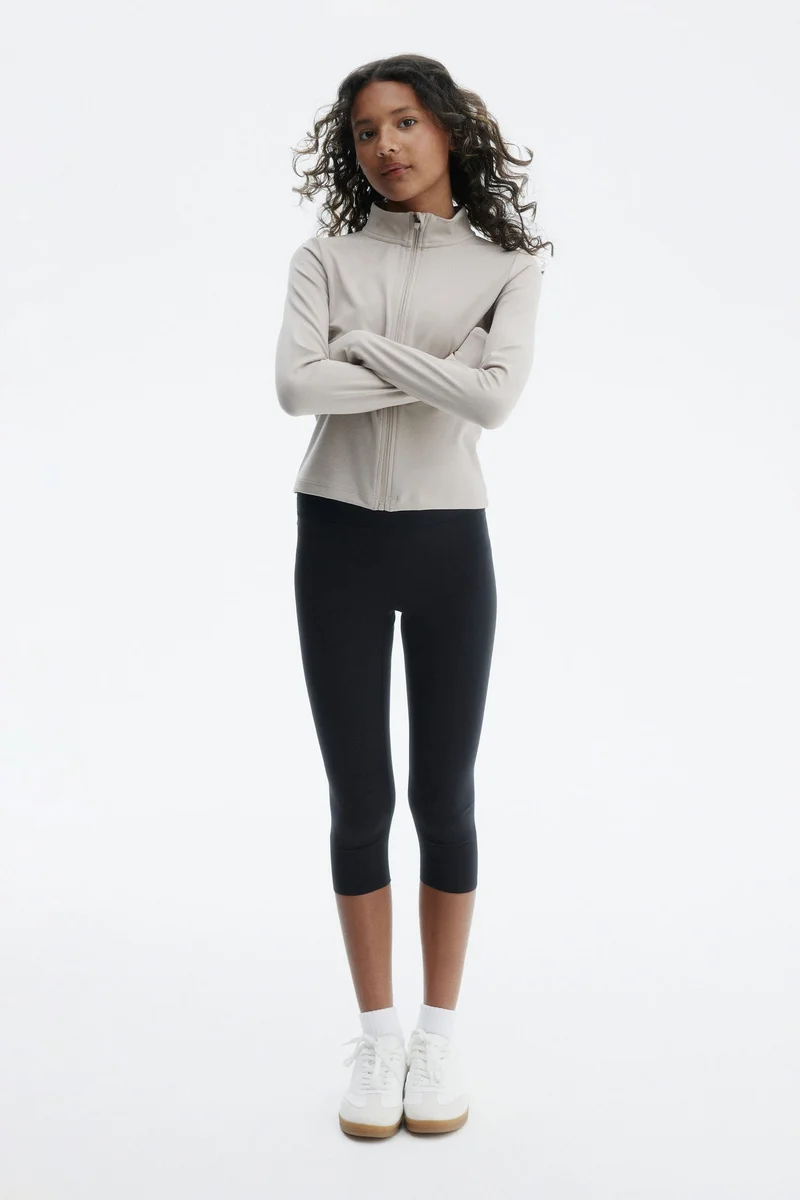 H&M Capri sports leggings with SoftMove™
