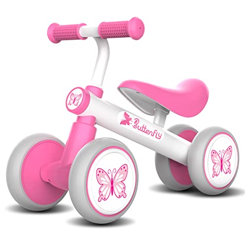 Wdmiya Baby Balance Bike 1 Year Old Toddler Bike for One Year Old Girl Birthday Gift 13 Years Toddler First Bike with No Pedal  Silence Wheels Ride on Toy Gifts for 1 Year Old Girl - Image 1