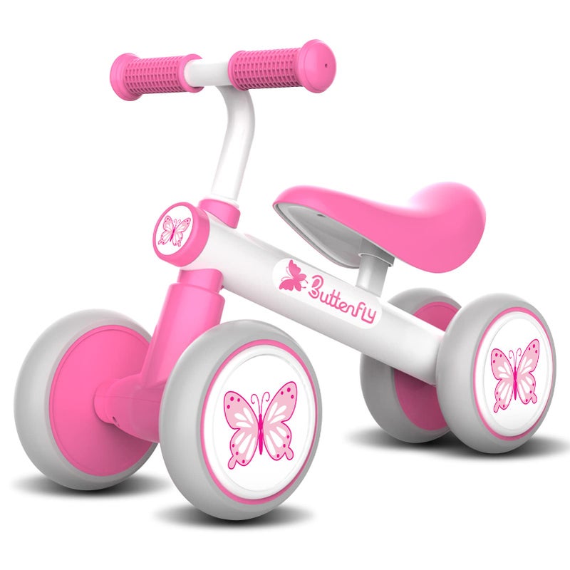 Wdmiya Baby Balance Bike 1 Year Old Toddler Bike for One Year Old Girl Birthday Gift 13 Years Toddler First Bike with No Pedal  Silence Wheels Ride on Toy Gifts for 1 Year Old Girl - Image 2