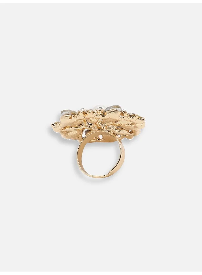 SOHI Party Artificial Cocktail Ring Jewellery