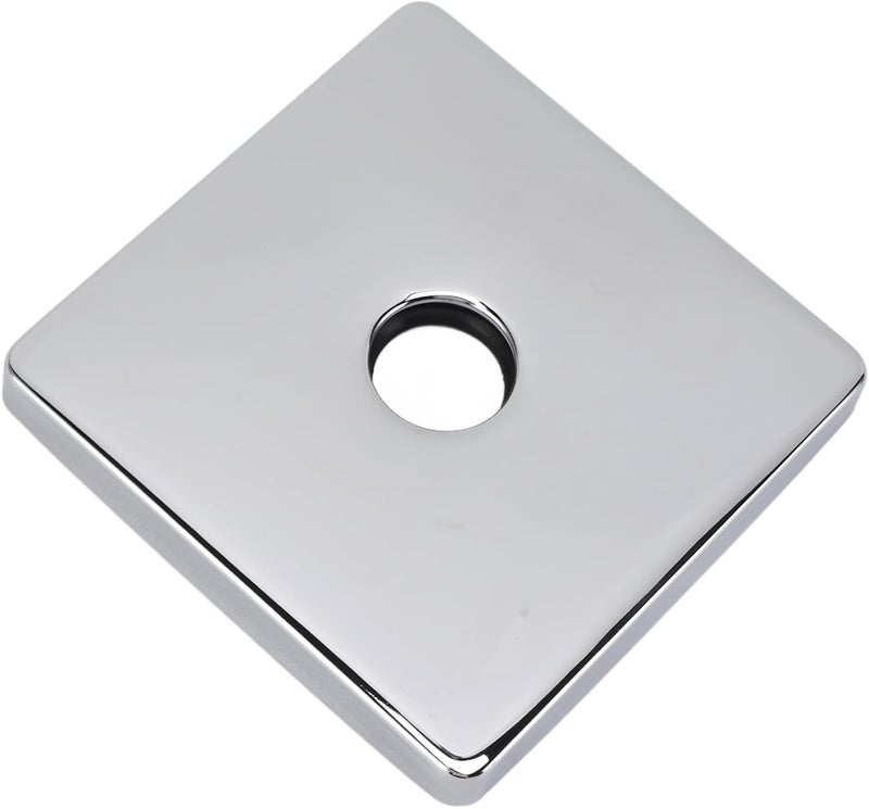 Dpofirs Universal Fit Square Shower Arm Flange Plate | Extra Large 304 Stainless Steel Escutcheon for Bathroom (304 stainless steel) - Image 3