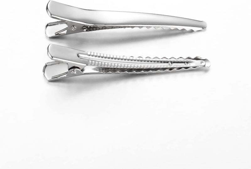 wynameleri Hair Clips Flat Single Prong Alligator Duckbill Barrette Bow 6cm - Image 5