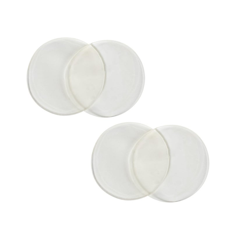 Ameda ComfortGel HydroGel Soothing Nursing Pads | Breast Pads | Hydrogel Nipple Pads for Breastfeeding | Reusable Cooling Nipple Gel Pads | Breastfeeding Supplies Nursing Gel Pads | 2 Pair (4 Count) - Image 1