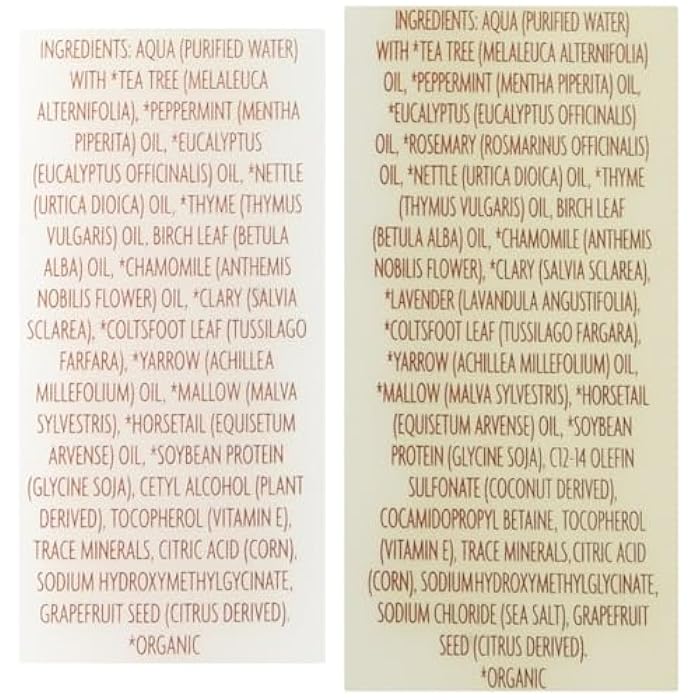 Trader Joe's Tea Tree Tingle Shampoo & Conditioner - CRUELTY FREE Personal Healthcare / Health Care - Image 3