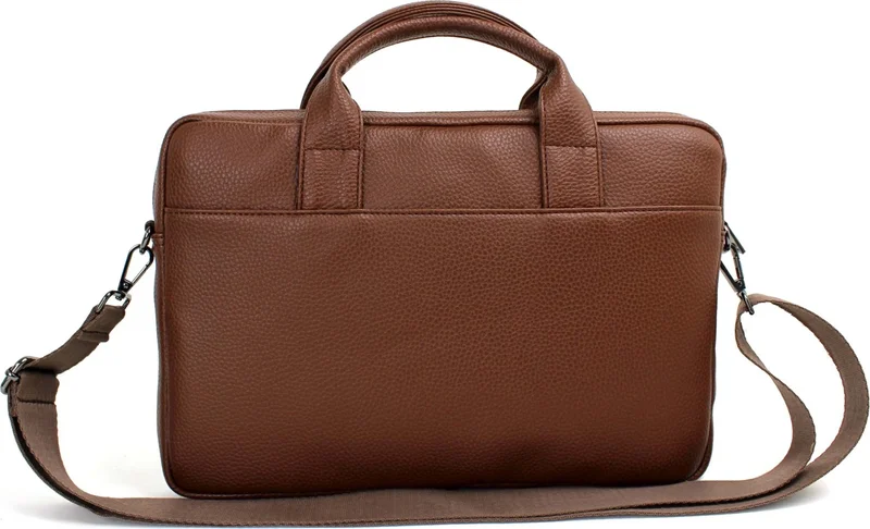 Derise Club Unisex,Tan Color File Tablet Notebook Bag, 14 Inch Laptop and Briefcase